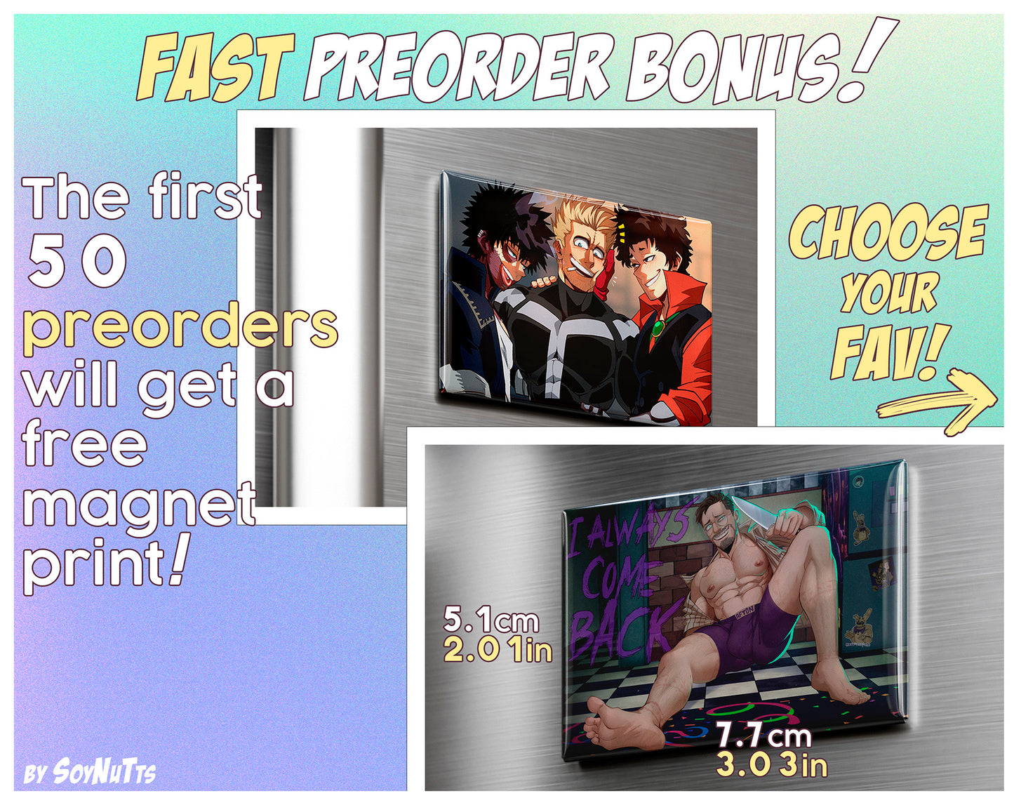 ⚡FAST PREORDER BONUS 🎁- 2024 Artbook - limited to 50!