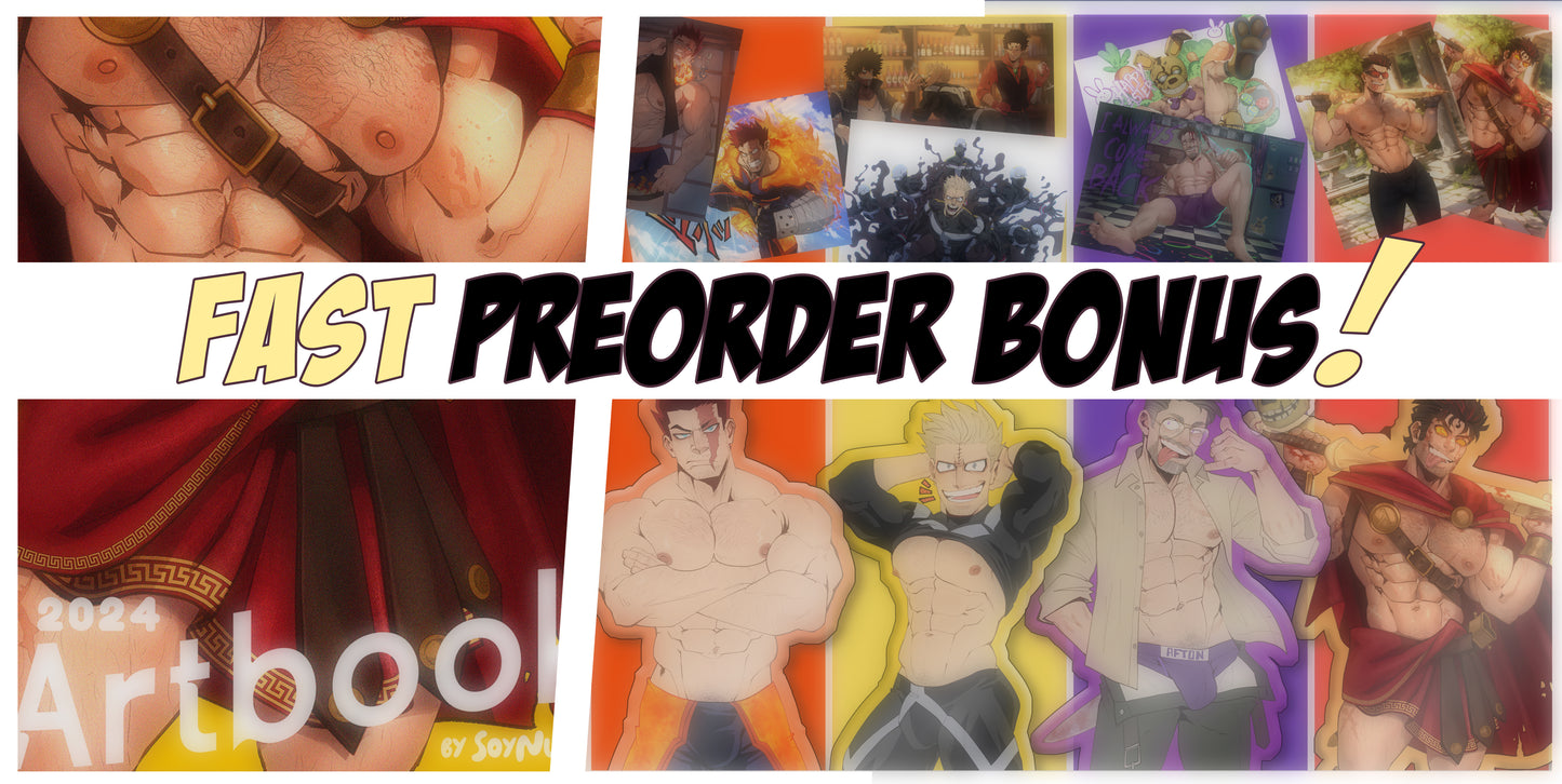 ⚡FAST PREORDER BONUS 🎁- 2024 Artbook - limited to 50!