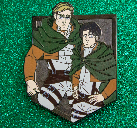 Captain and Commander - Enamel Pin