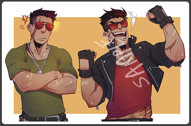 Print Ares & Mars