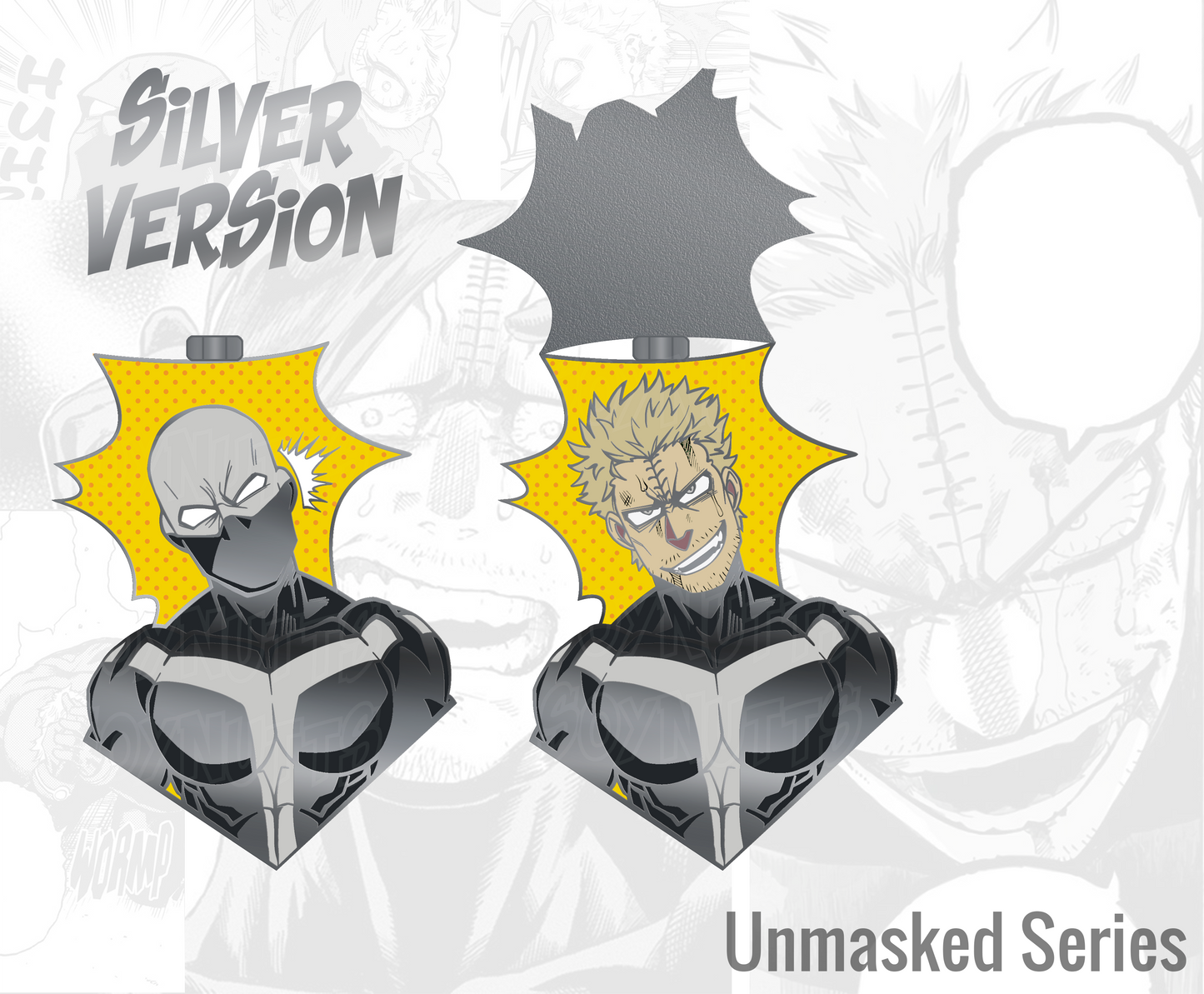 Unmasked Series: Silver! Twice - Enamel Pin