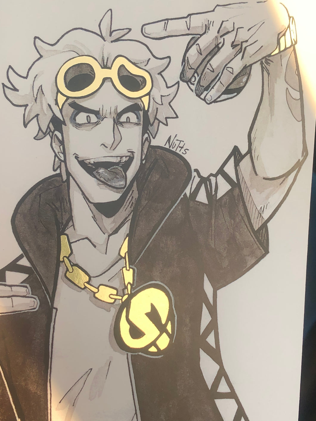 Guzma Gold Foil - Print