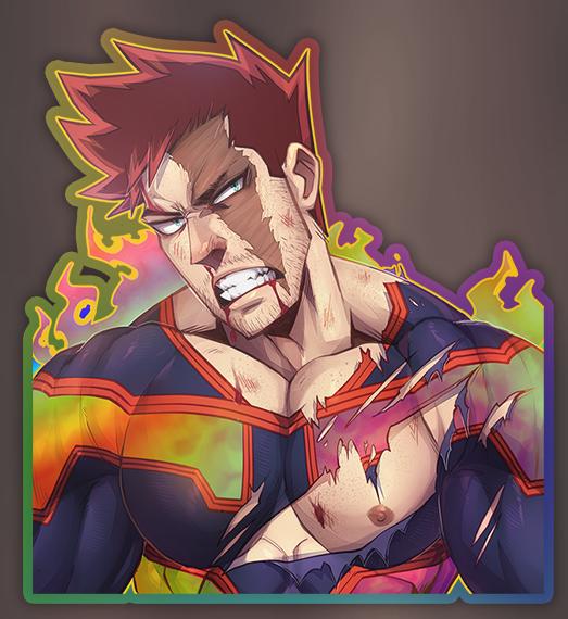 Holo Sticker - Endeavor Scar